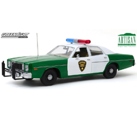 Green Light Plymouth Fury 1975 Chickasaw County Sheriff 1/18