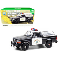 Green Light California Highway Patrol 1995 Ford Bronco 1/18