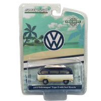 Green Light VW 1973 Type 2 Van With Surfboards 1/64