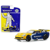 Green Light Chevy Corvette 2009 Michelin Tyres  1/64