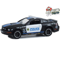Green Light 30370 2009 Ford Mustang Edmonton Police Canada 25 Years  1/64