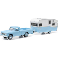 Green Light Dodge D-100 + Airflyte 1963   1/64