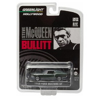 Green Light Bullitt Mustang GT 1968  Fastback Movie 1/64