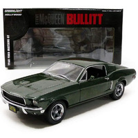 Green Light Ford Mustang Bullitt 1968 Fastbook Movie 1/24