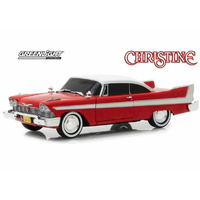 Green Light Evil Christine Plymouth Fury 1958 With Blacked Windows 1/24