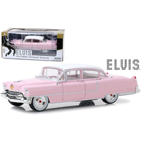 Green Light Elvis Presley Pink 1955 Cadillac Fleetwood Series   1/24