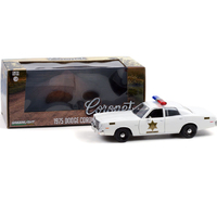 Green Light Dodge Coronet 1975 Hazzard Country Sheriff Police 1/24