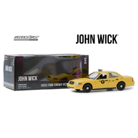 Green Light John Wick 2 Ford Crown Victoria Taxi 2008  1/24