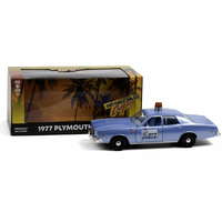 Green Light Beverley Hills Cop Plymouth Fury 1977 Detroit Police  1/24