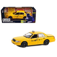 Green Light 84173 Creed (2005) 1999 Ford Crown Victoria Philly Taxi  1/24