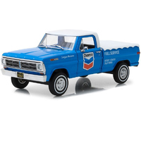 Green Light Ford F-100 1972 With Bed Cover 1/24