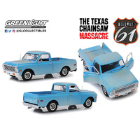 Green Light Texas Chainsaw 1971 Chev C-10  1/18