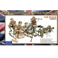 Gecko Models WWII British MG Team In Combat Kit   1/35