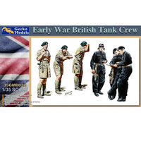 Gecko Models Early War British Tank Crew Kit   1/35