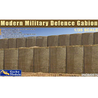 Gecko Models Modern Military Sand Gabion Plastic Model Kit    1/35