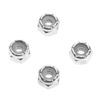 Great Planes Nylon Inserts Lock Nuts 8/32 (4)