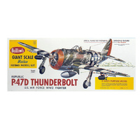 Guillows Thunderbolt P-47D WW2  (Balsa