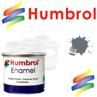 Humbrol Dark Grey Gloss              Enamel 14ml