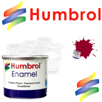 Humbrol Crimson Gloss                  Enamel 14ml