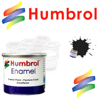 Humbrol Black Gloss                      Enamel 14ml