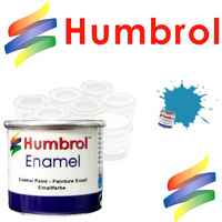 Humbrol Mediterranean Blue Gloss    Enamel 14ml