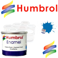Humbrol Baltic Blue Metal               Enamel 14ml