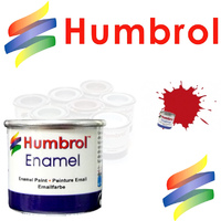 Humbrol 060 Scarlet Matt                     Enamel 14ml