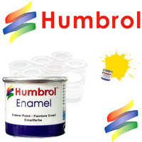 Humbrol 69 Yellow Gloss                   Enamel 14ml