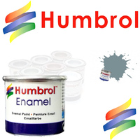 Humbrol Steel Grey Matt               Enamel 14ml