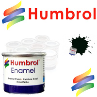 Humbrol Black Green Matt            Enamel 14ml