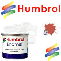 Humbrol Red Brown Matt             Enamel 14ml