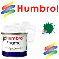 Humbrol Light Green Matt              Enamel 14ml