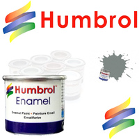 Humbrol Us Medium Grey Satin    Enamel 14ml