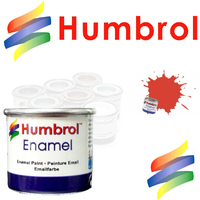 Humbrol 174 Signal Red Matt               Enamel 14ml