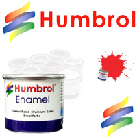 Humbrol Fire Orange Gloss          Enamel 14ml