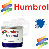 Humbrol 222 Moonlight Blue Metal        Enamel 14ml