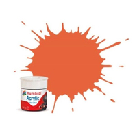 Humbrol Rail Colour Orange Lining    Acrylic 14ml