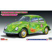 Hasegawa Volkswagen Beetle Type 1 Flower Power 1/24