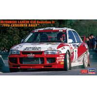 Hasegawa Mitsubishi Lancer GSR Evolution III 1996 Caraunya Rally  1/24