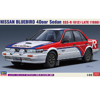 Hasegawa Nissan Bluebird Four Door Sedan SSS-R, U12 Late   1/24