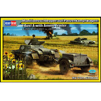 Hobbyboss Munitionsschlepper Auf Panzerkampfwagen W/ Trailer 1/35