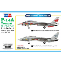 Hobbyboss 80279 US F-14A Tomcat Fighter VF-1 Wolfpack Squadron  1/72