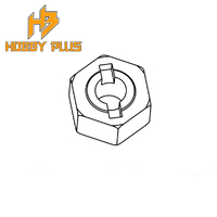 Hobby Plus Aluminium Wheel Hex