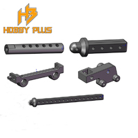 Hobby Plus Body And Bumper Post Set  (CR)