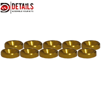 Hobby Details Countersunk Washer M3 Gold (10)