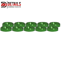 Hobby Details Countersunk Washer M3 Green (10)