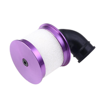 Hobby Details HS01026A Hobby Details Alloy Air Filter And Elbow Purple 1/10