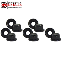 Hobby Embossing Flange Nut M4 Regular CW Black (10)