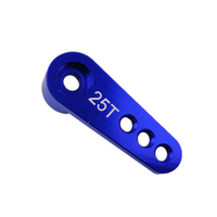 Hobby Details SH02001B Servo Horn 25t 32mm Alum Blue