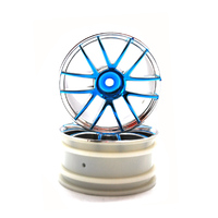 Himoto Wheels Corr  Blue Chrome Spoke (2)